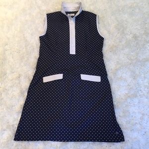 CRACKED WHEAT GOLF DRESS